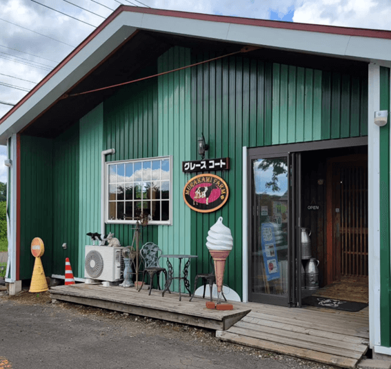 恵庭,ソフトクリーム,穴場,牧場,ドライブ,むらかみ牧場,グレースコート
