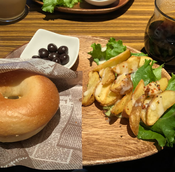 恵庭,恵み野,カフェ,喫茶店,ベーグル, トモヱベーグル