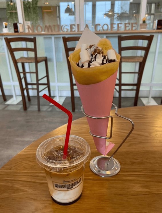 恵庭,クレープ,クレープ屋,口コミ,評判,NOMUGELA COFFEE,ノムジェラ コーヒー
