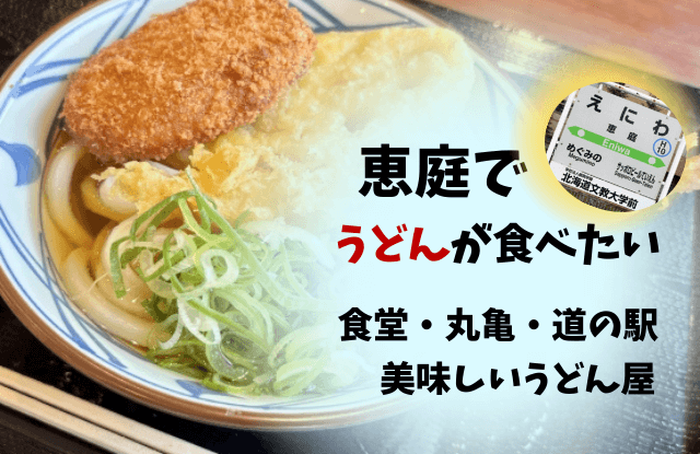 恵庭,うどん,食堂,口コミ,評判