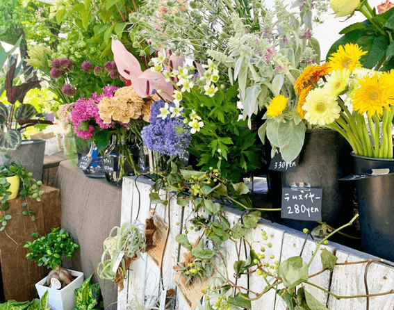 恵庭,花屋,おしゃれ,おすすめ,口コミ,評判,jiku-hana,軸花