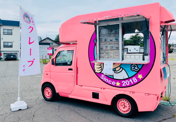 恵庭,クレープ,クレープ屋,口コミ,評判,みなみでかふぇ