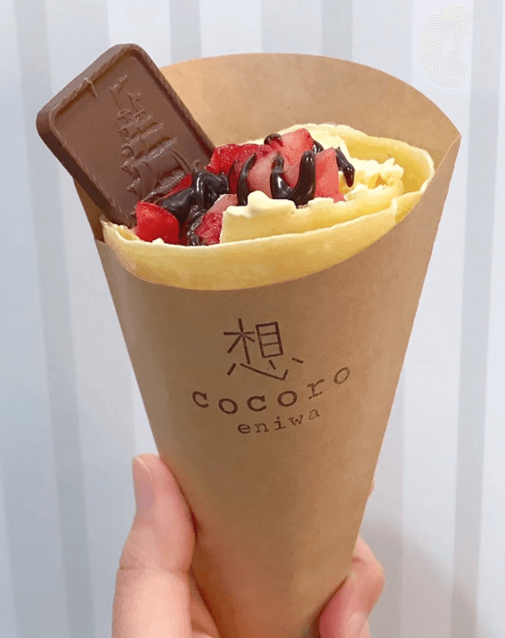 恵庭,クレープ,クレープ屋,口コミ,評判,手づくりおにぎりとクレープ想,こころ