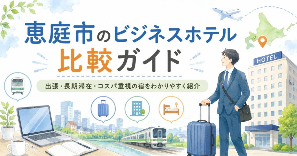 恵庭,ビジネスホテル