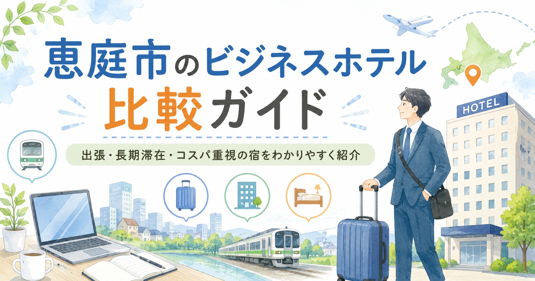 恵庭,ビジネスホテル