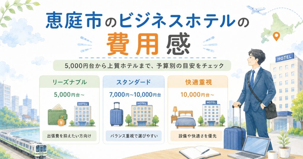 恵庭,ビジネスホテル