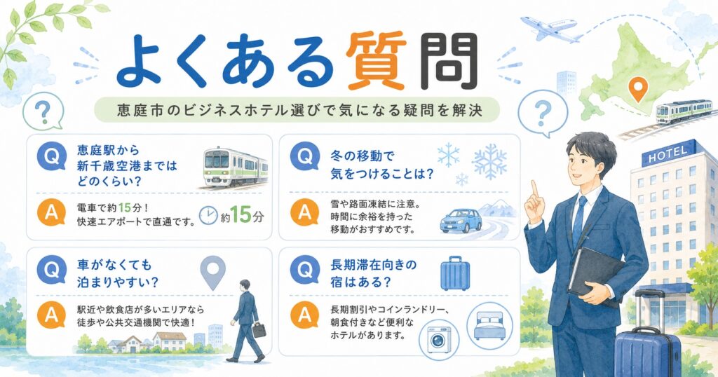 恵庭,ビジネスホテル