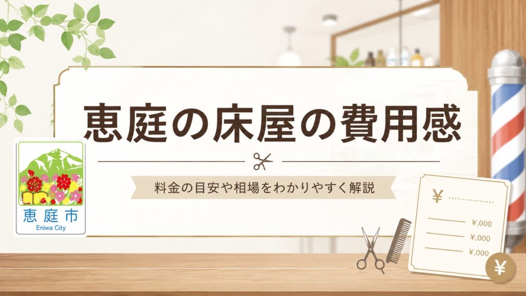 恵庭,安い,床屋,口コミ,評判,おすすめ
