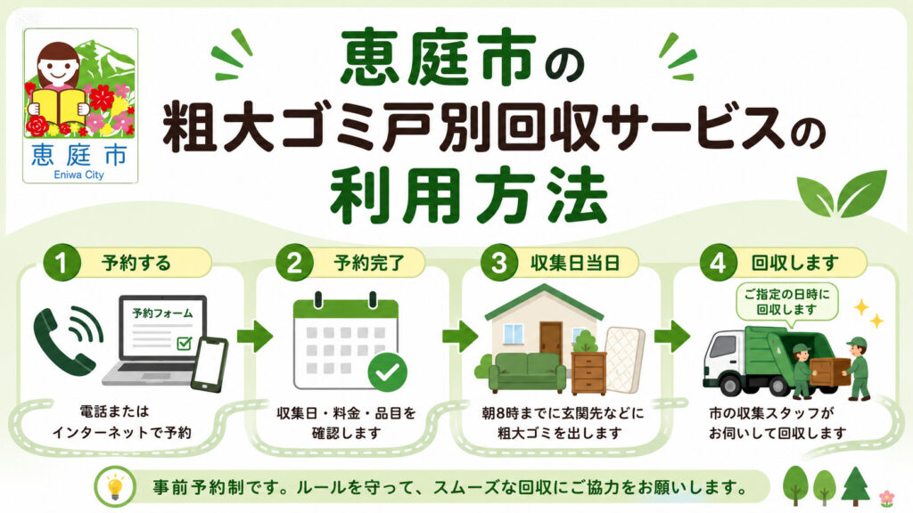 恵庭市,粗大ごみ,持ち込み,回収,料金