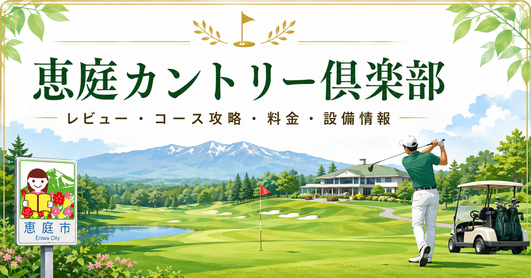 恵庭カントリー倶楽部,レビュー,口コミ,体験談