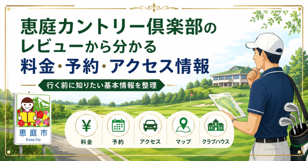恵庭カントリー倶楽部,レビュー,口コミ,体験談