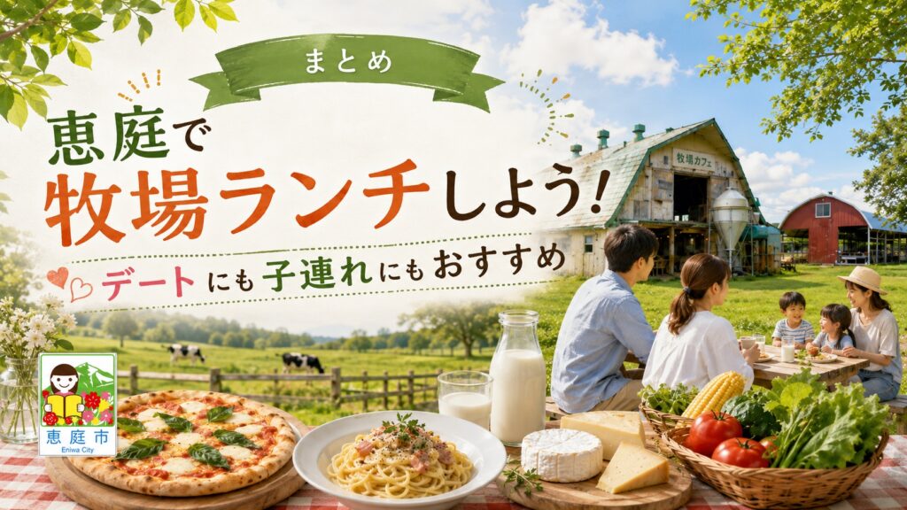 恵庭,牧場,ランチ,ピザ,パスタ,おすすめ,人気,口コミ,評判,レビュー