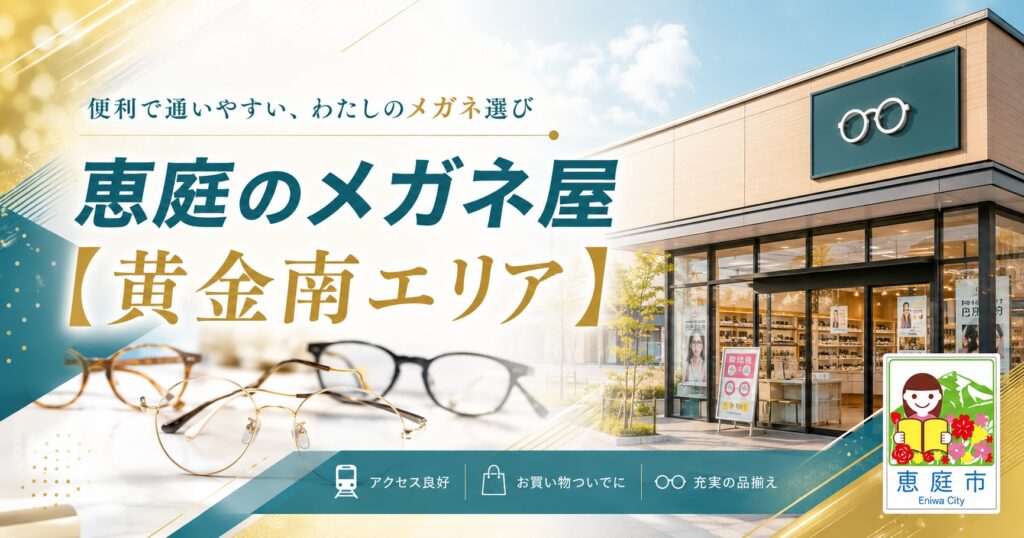 恵庭,メガネ,メガネ屋,おすすめ,口コミ,評判