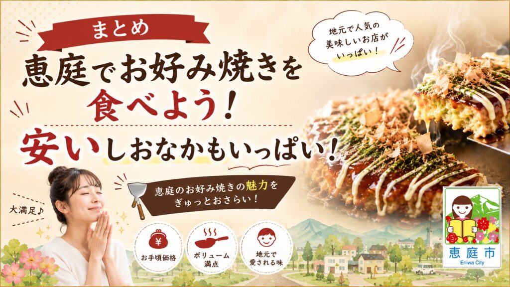 恵庭,お好み焼き,おすすめ,人気,口コミ,評判