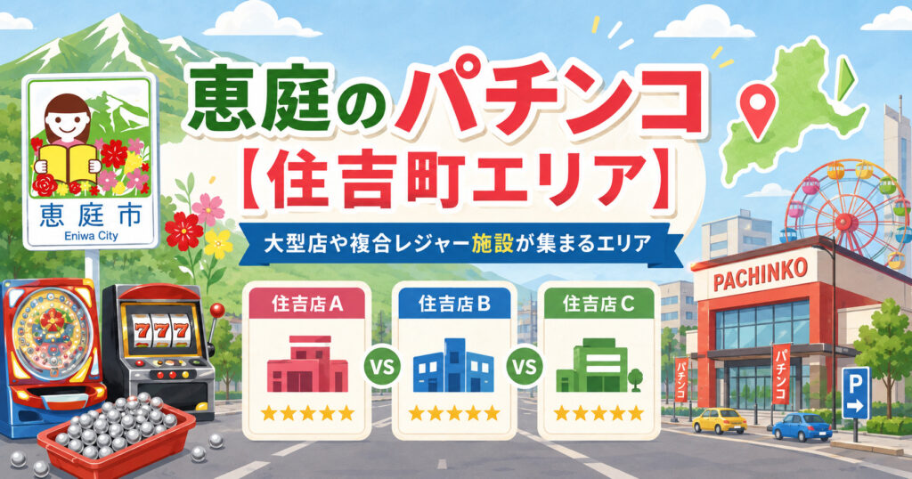 恵庭,パチンコ,おすすめ,口コミ,評判