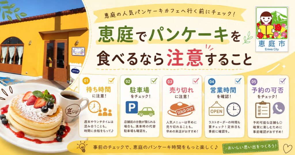 恵庭,パンケーキ,おすすめ,口コミ,評判,デート,女子会