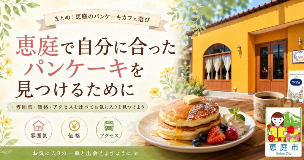 恵庭,パンケーキ,おすすめ,口コミ,評判,デート,女子会