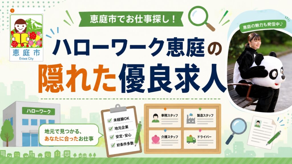 恵庭,バイト,穴場,高校生,大学生