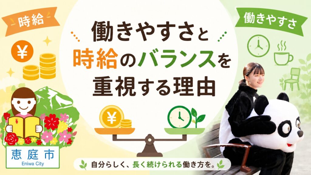 恵庭,バイト,穴場,高校生,大学生