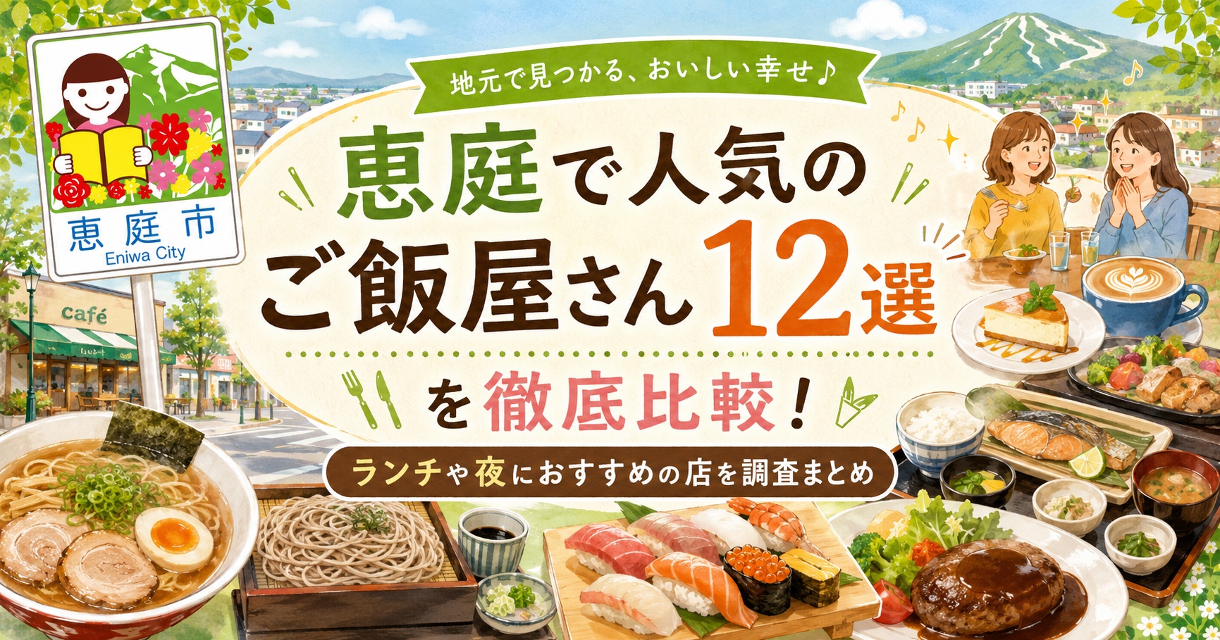 恵庭,ご飯屋,ランチ,夜,ひとり,ファミリー,おすすめ