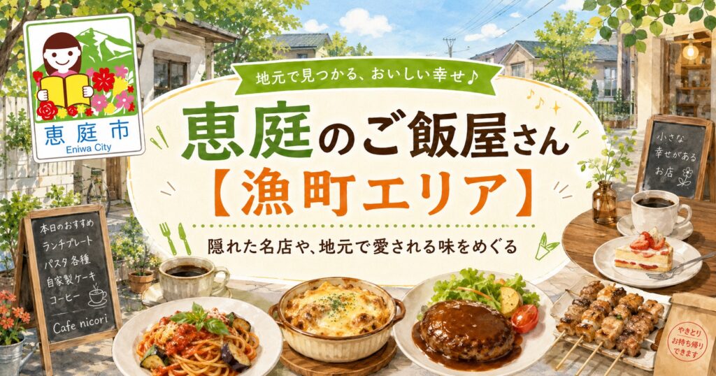 恵庭,ご飯屋,ランチ,夜,ひとり,ファミリー,おすすめ