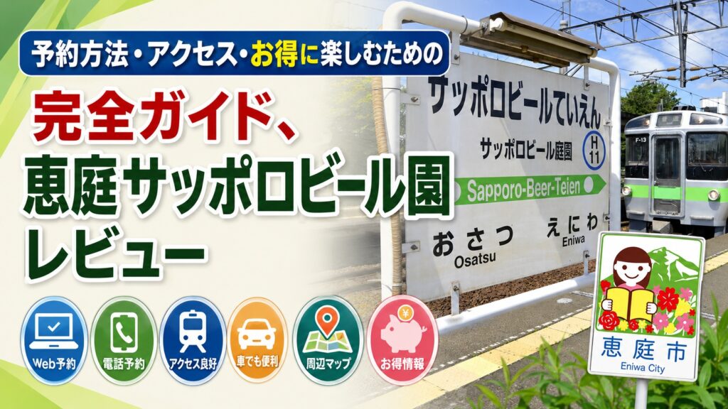 恵庭,サッポロビール園,レビュー,おすすめ