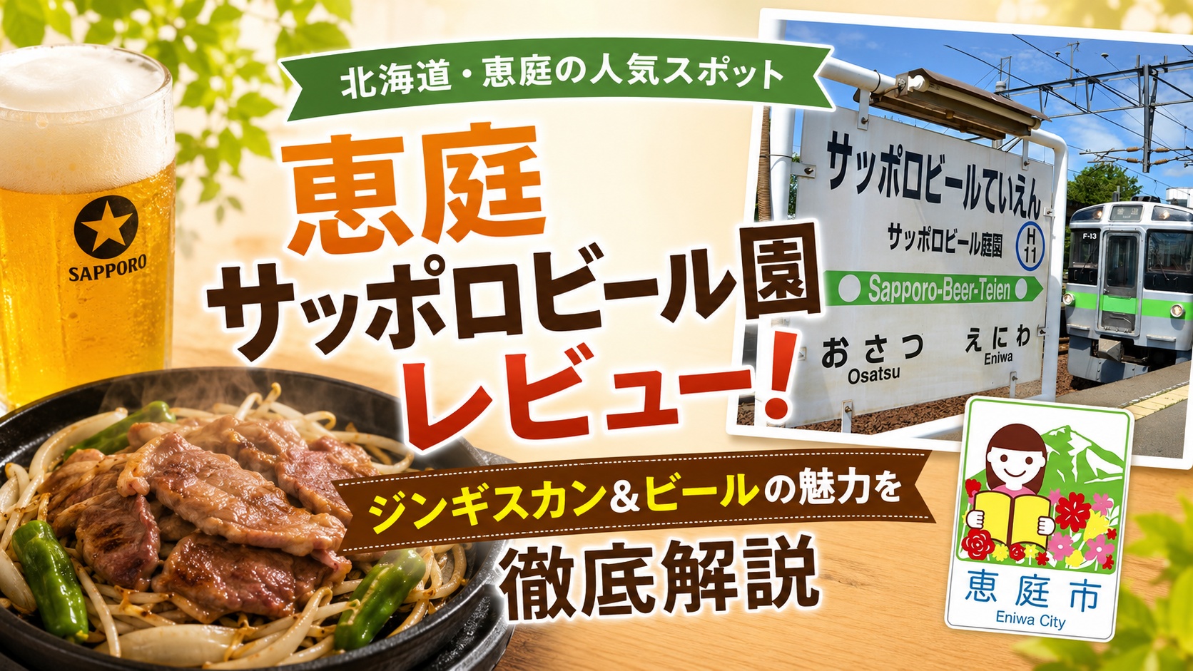 恵庭,ビール園,レビュー,おすすめ