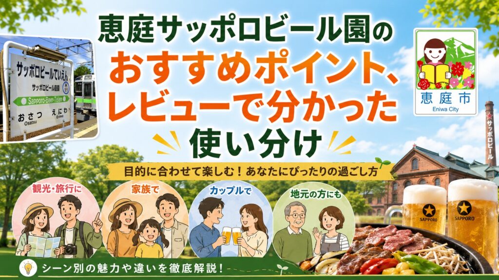 恵庭,サッポロビール園,レビュー,おすすめ