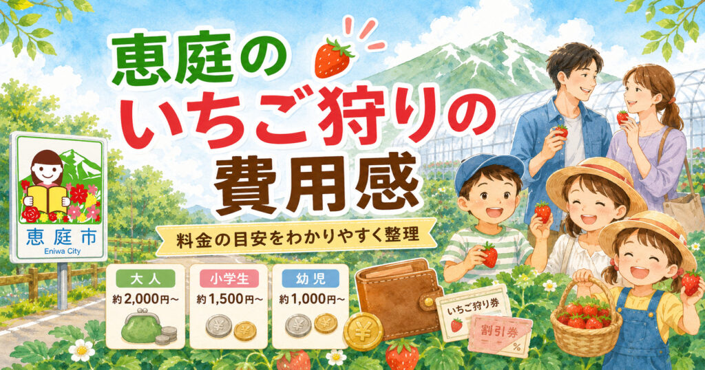 恵庭,いちご狩り