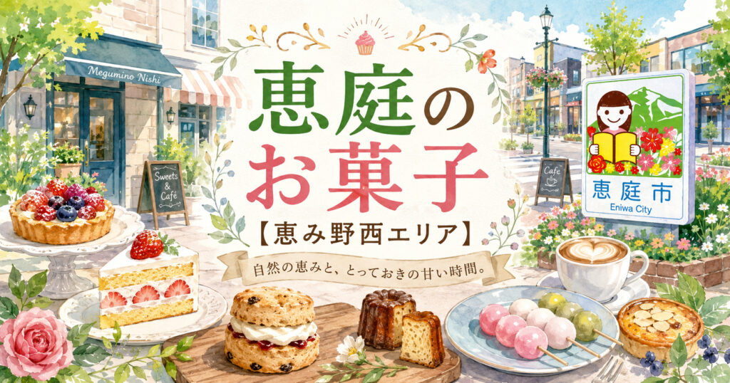 恵庭,お菓子,お土産,おすすめ,ローカル