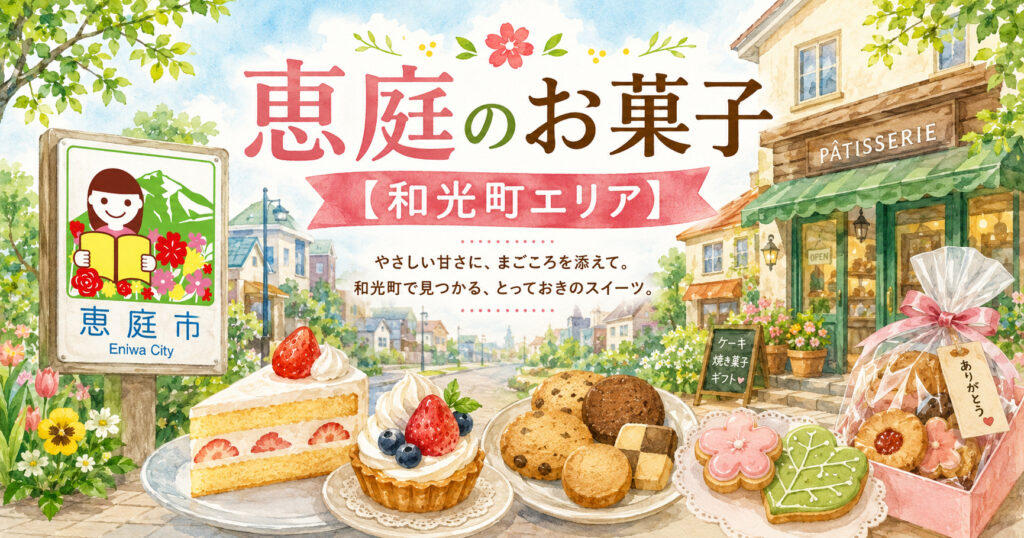 恵庭,お菓子,お土産,おすすめ,ローカル