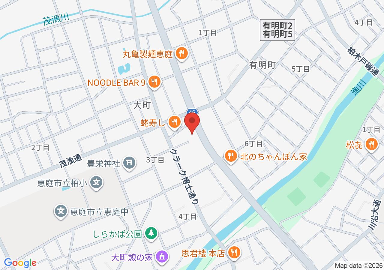 大新の地図