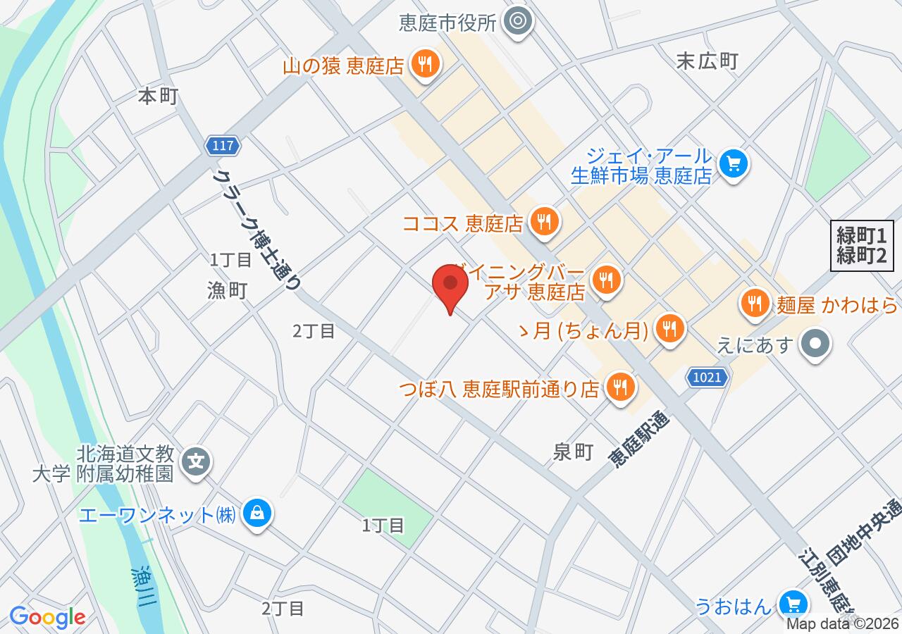 くまっ子の地図