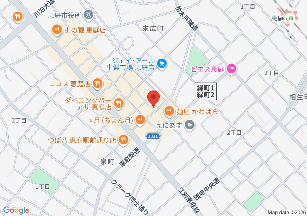 浪花 亀すしの地図