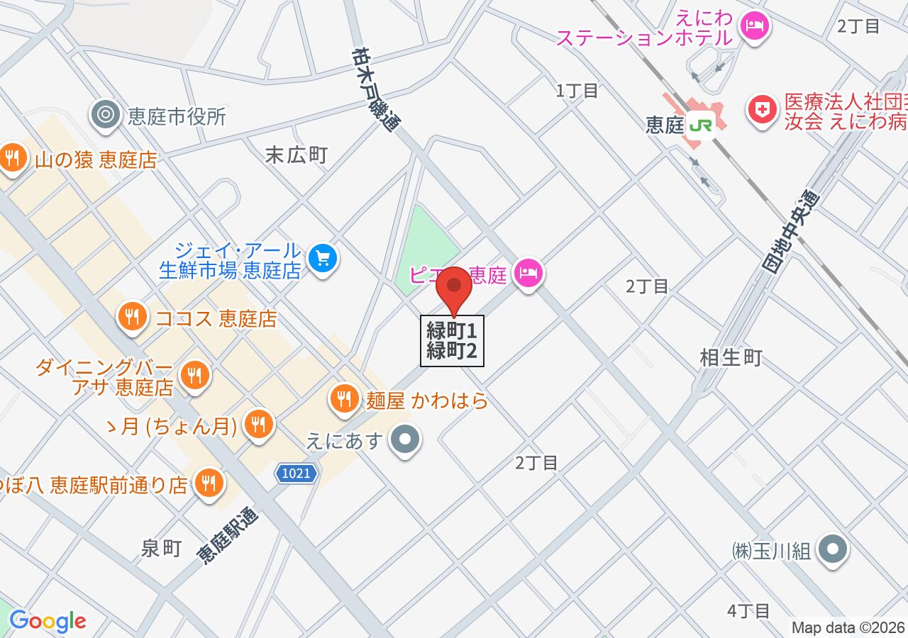 こんどう家の地図