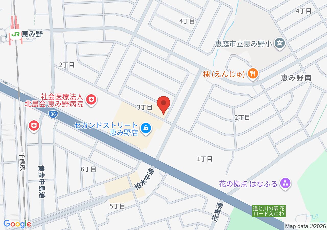 らーめん こうちの地図