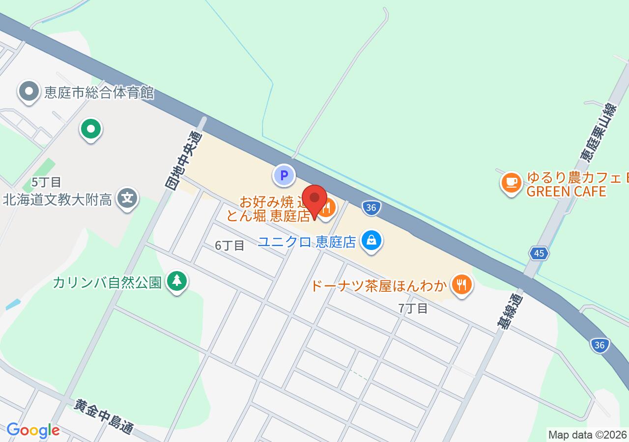 らーめん 恵岳房の地図