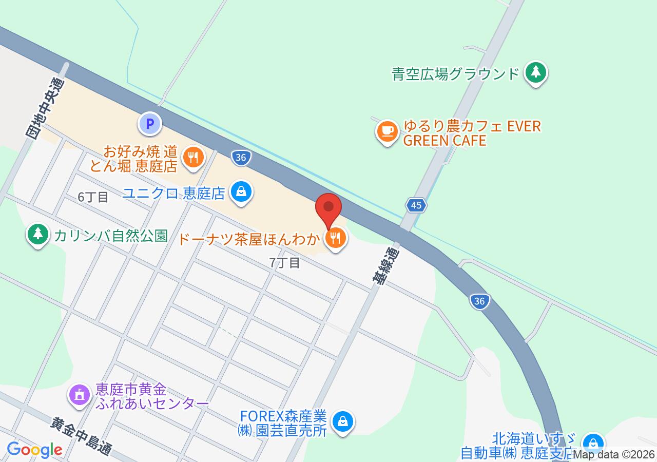 らーめん豚やの地図