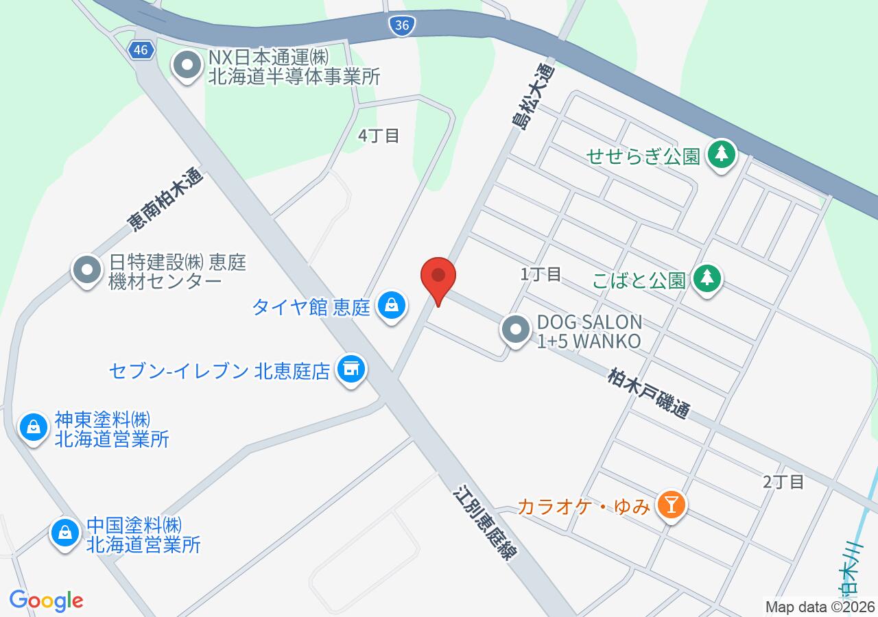出雲大社三神教会の地図