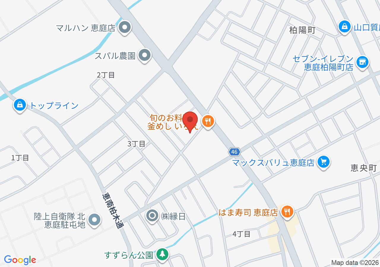 柏木神社の地図