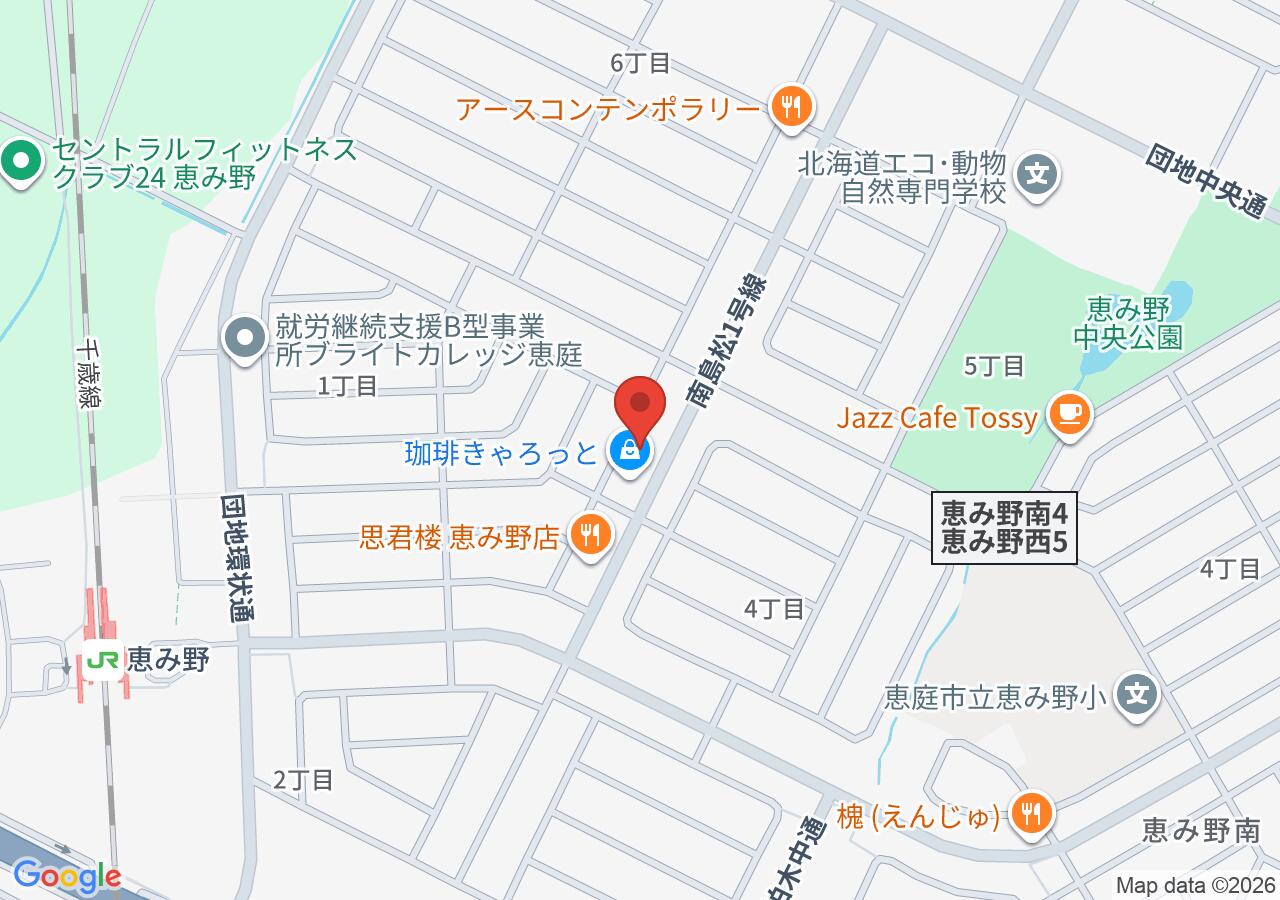 BARBER chokiの地図