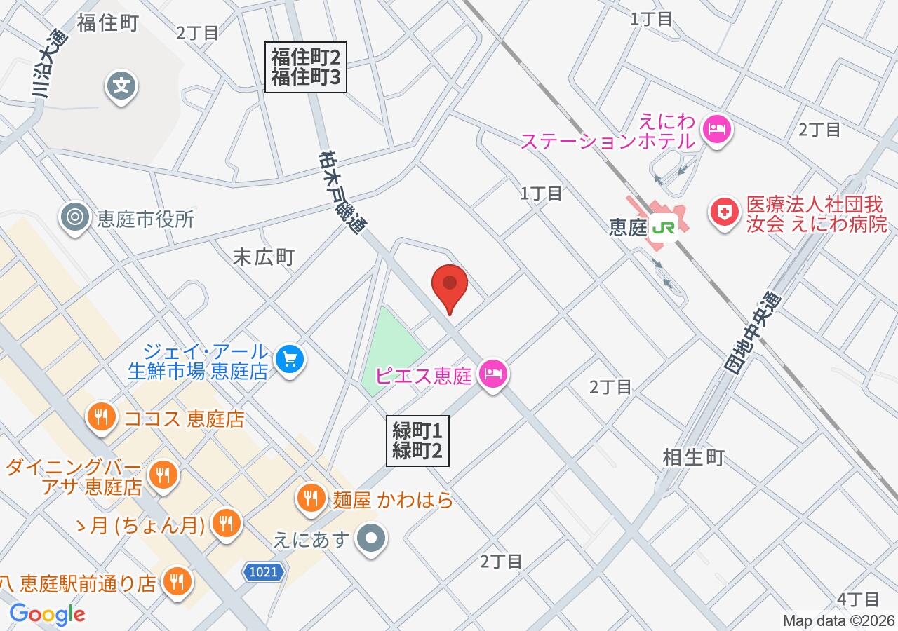 ジャストカット（JustCut）恵庭店の地図