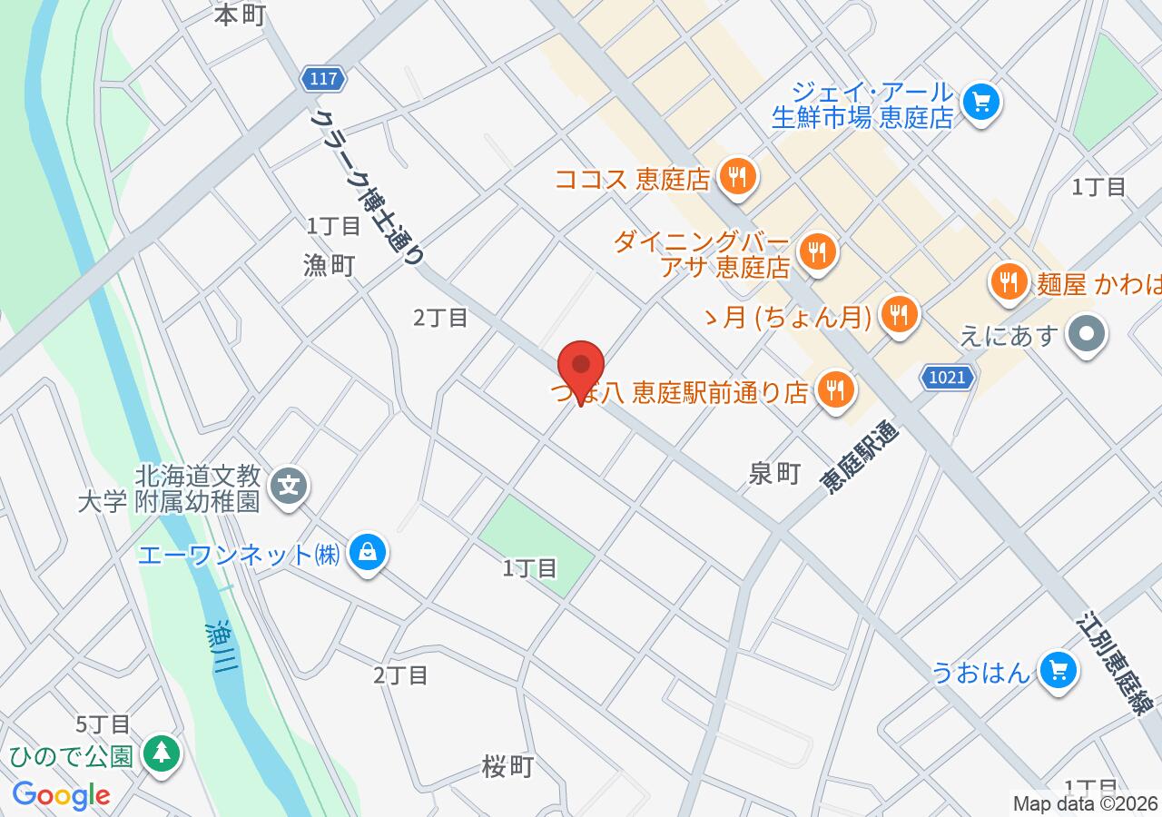 ピースの地図