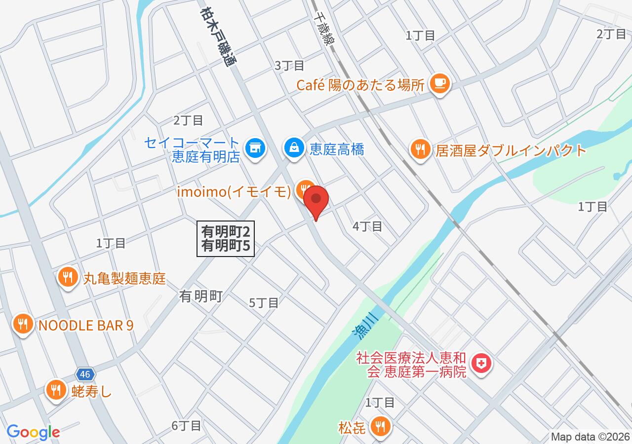 ハウスドゥ 家・不動産買取専門店 恵庭西の地図
