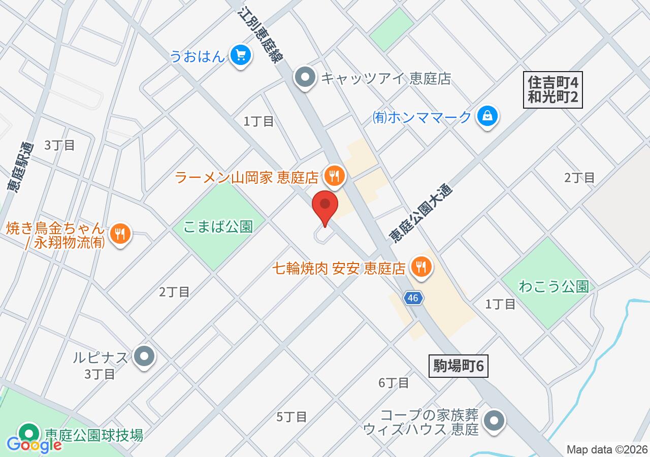 いい部屋ネット 恵庭店 株式会社CLOUD9の地図