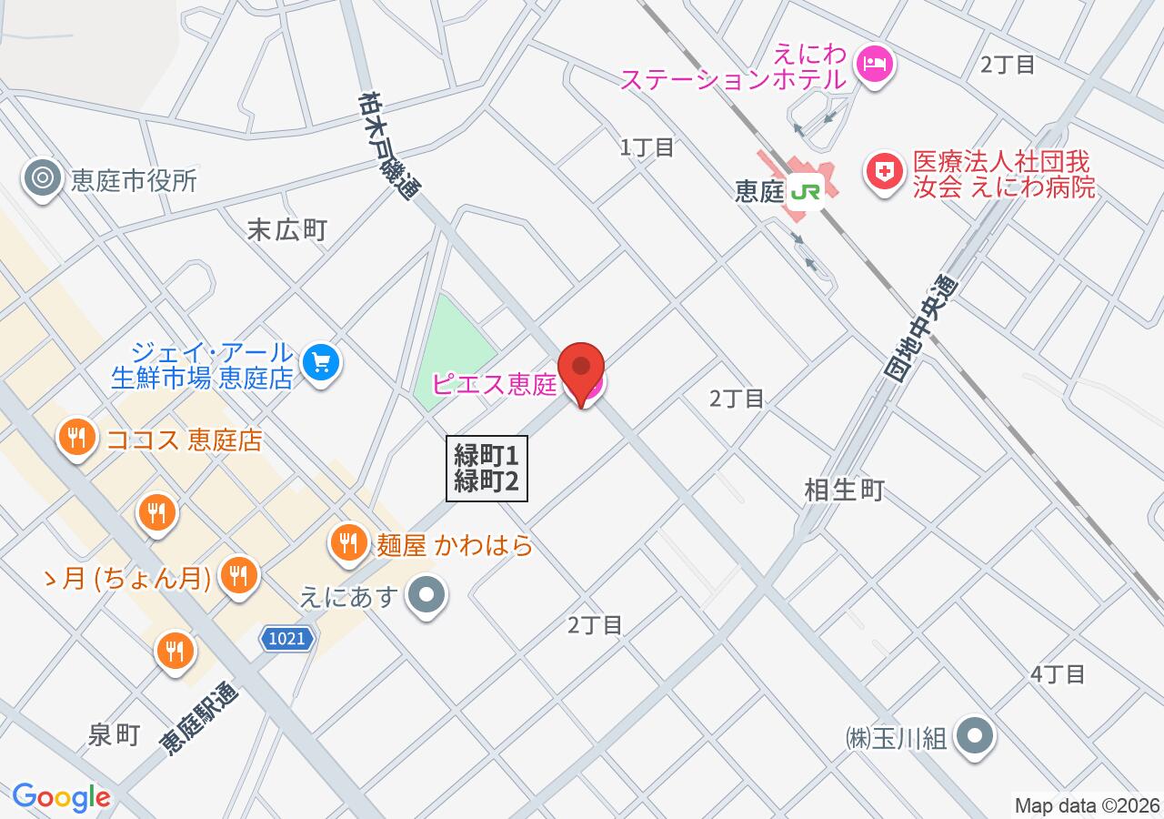 ピタットハウス 恵庭店 / 住まいの戸田㈱の地図