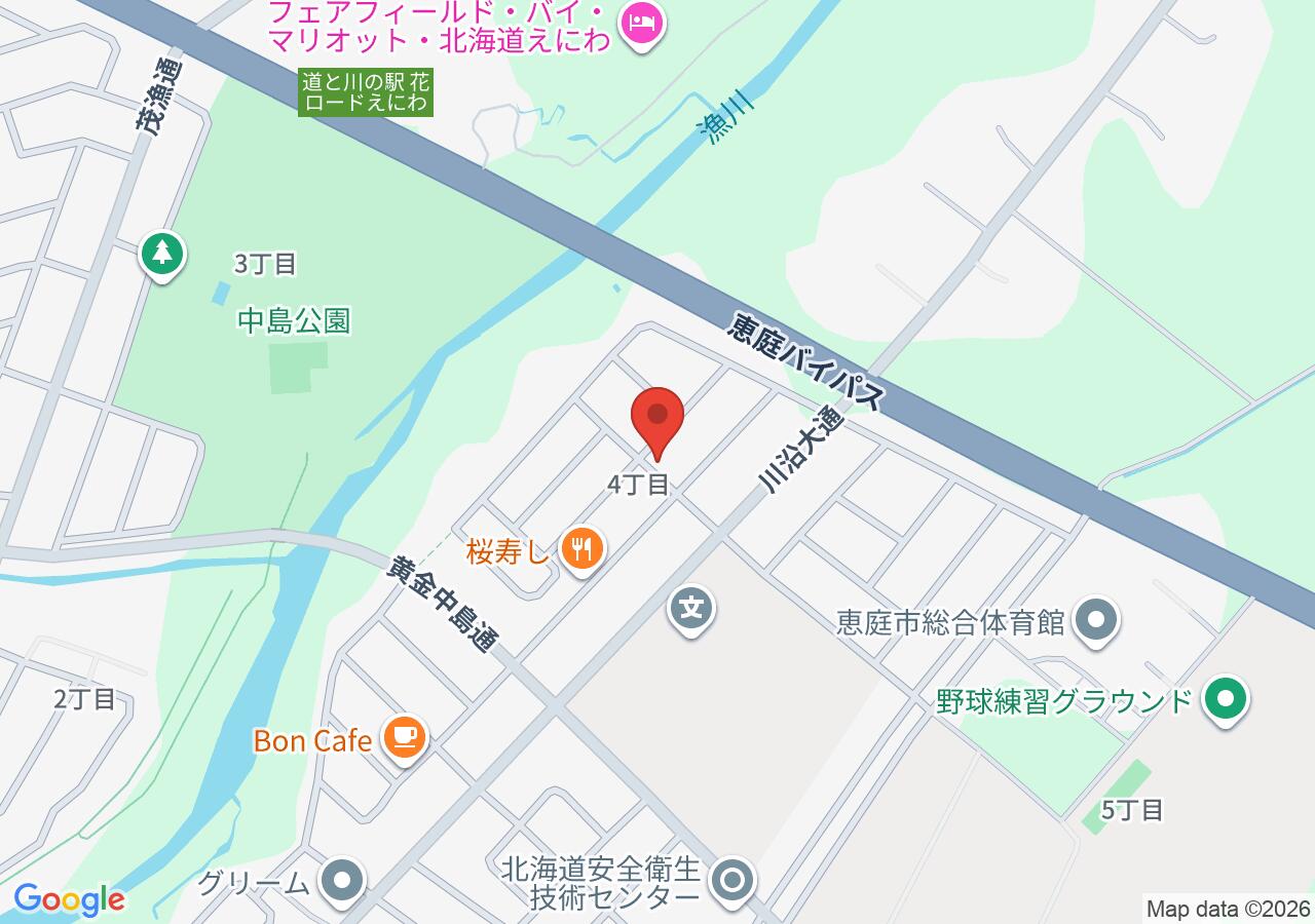 オフィス上森㈱の地図