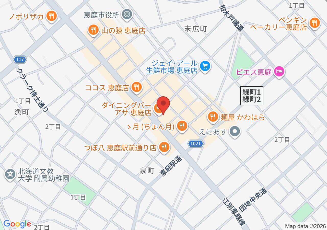 ファミリー居酒屋 刺身一番の地図