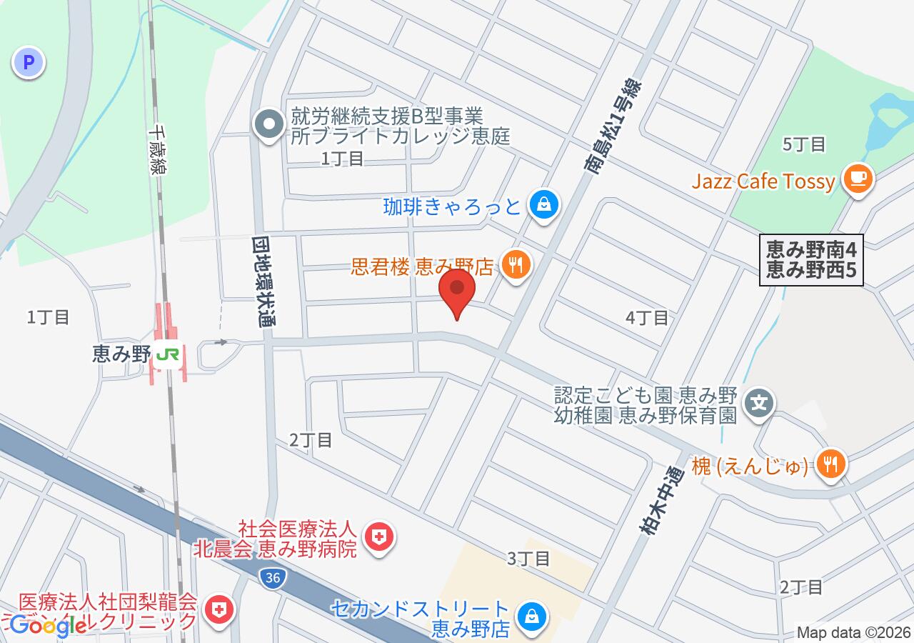 居酒屋小ばちゃん 恵み野店の地図
