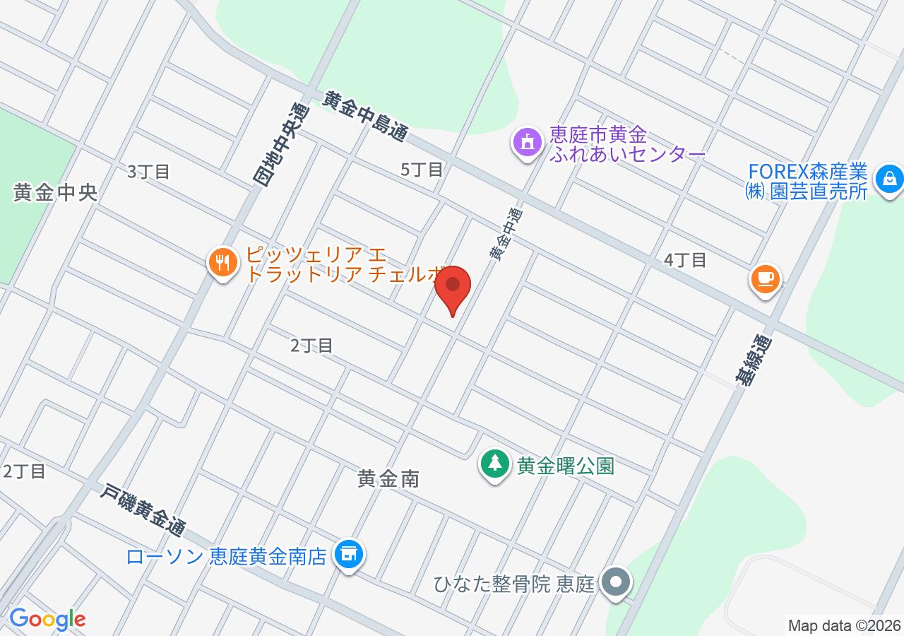 マテック じゅんかんコンビニ24 恵庭店の地図